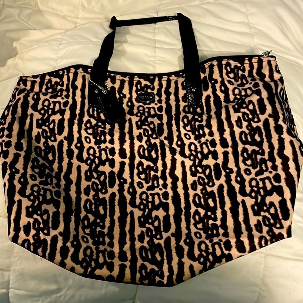 Coach Nylon bag with insert